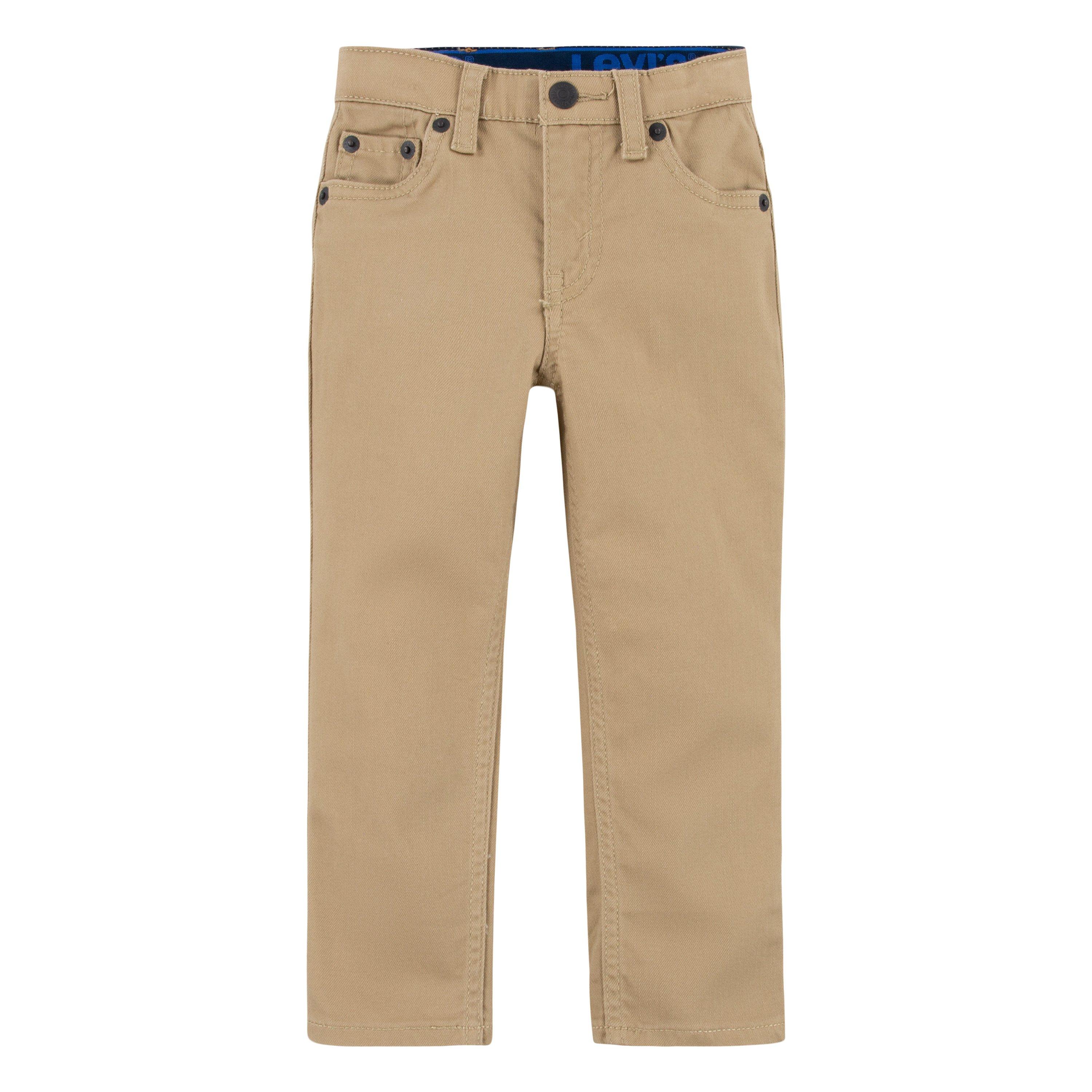Levi's 502 Strong Performance Tapered Fit Toddler Boys' Denim Jeans - Khaki - KHAKI